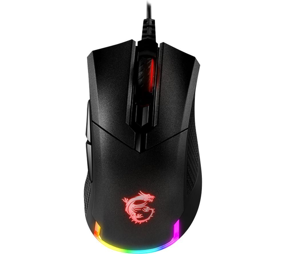 MSI Clutch GM50 Optical Gaming Mouse, Black