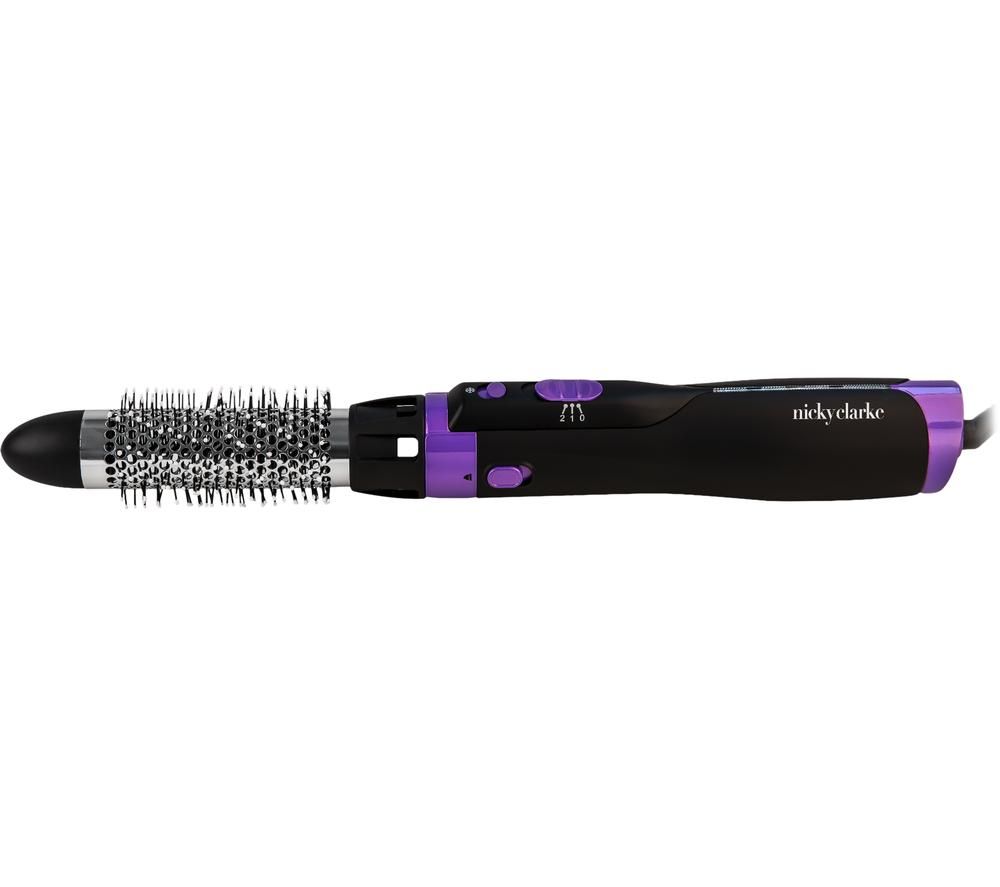 NICKY CLARKE NHA046 Frizz Control Hot Air Hair Styler - Purple, Purple