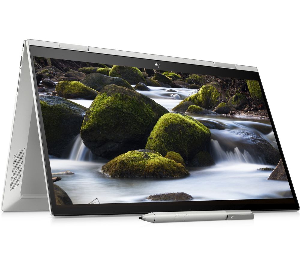 HP ENVY x360 15.6" 2 in 1 Laptop - Intel®Core i7, 512 GB SSD, Silver, Silver