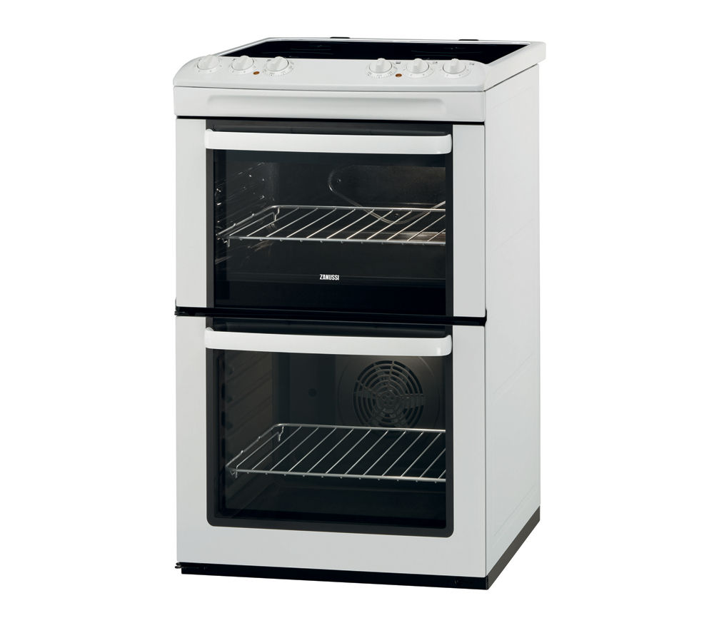 ZANUSSI ZCV551MW Electric Cooker - White, White