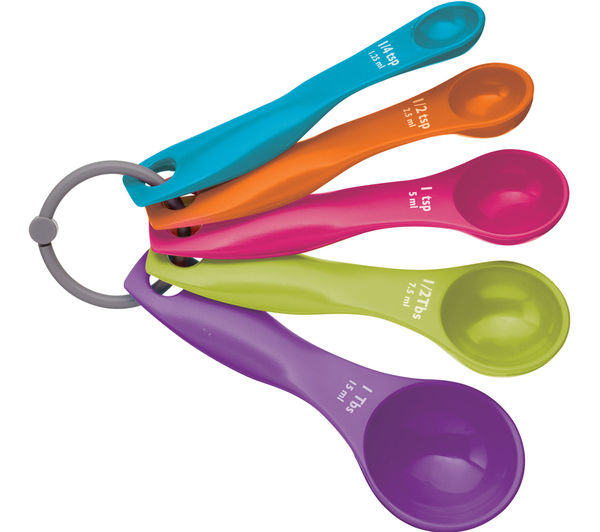 COLOURWORKS Measuring Spoons - Set of 5