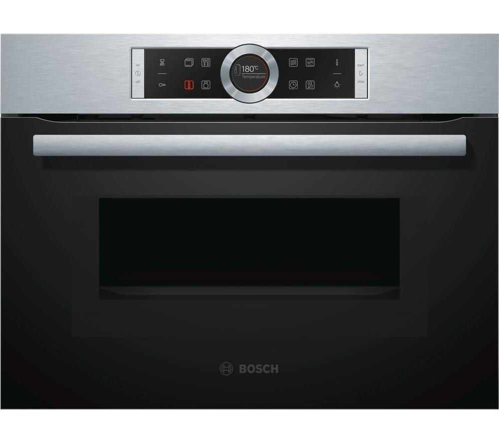 BOSCH Serie 8 CMG633BS1B Built-in Combination Microwave  Stainless Steel, Stainless Steel