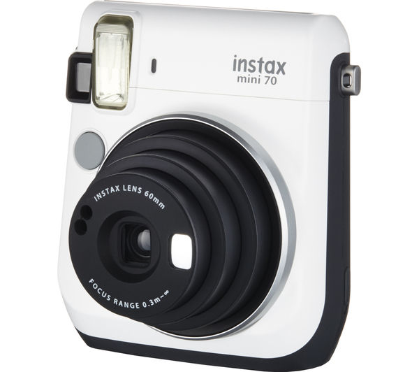 INSTAX Mini 70 Instant Camera - White, White