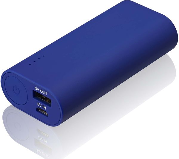 GOJI G6PB6BL16 Portable Power Bank - Blue, Blue