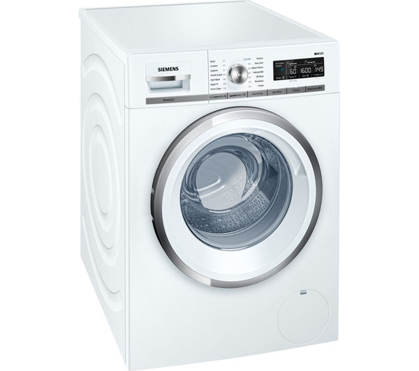 SIEMENS iQ500 WM16W590GB Washing Machine - White, White