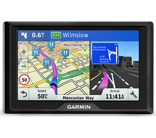 GARMIN Drive 51 LMT-S 5" Sat Nav - Full Europe Maps, Red