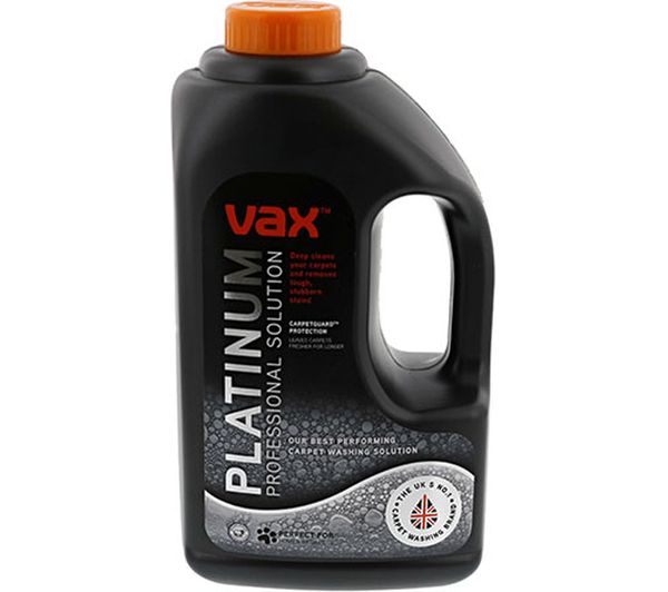 VAX Platinum Professional Carpet Cleaning Solution - 1.5 Litres