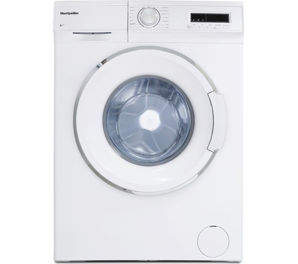 MONTPELLIER MW7120P 7 kg 1200 Spin Washing Machine - White, White