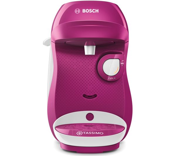 TASSIMO by Bosch Happy TAS1001GB Coffee Machine - Purple & White, Purple