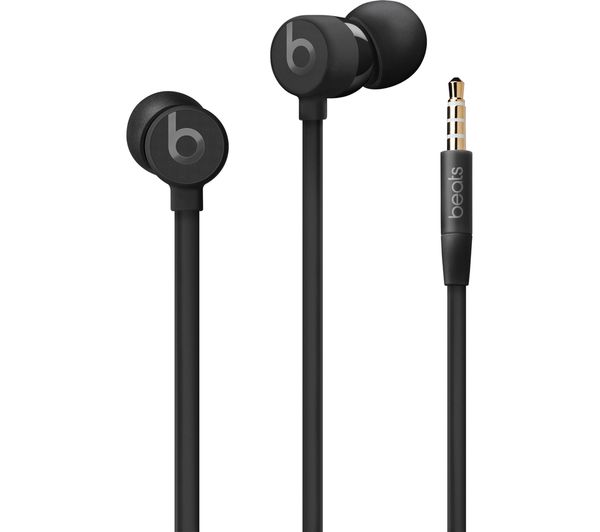 BEATS urBeats3 Headphones - Black, Black