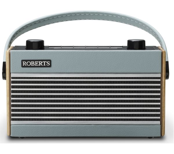 ROBERTS Rambler Portable DAB+/FM Retro Radio - Blue, Blue