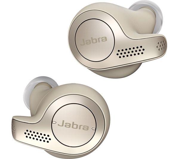 JABRA Elite 65t Wireless Bluetooth Headphones - Gold Beige, Gold