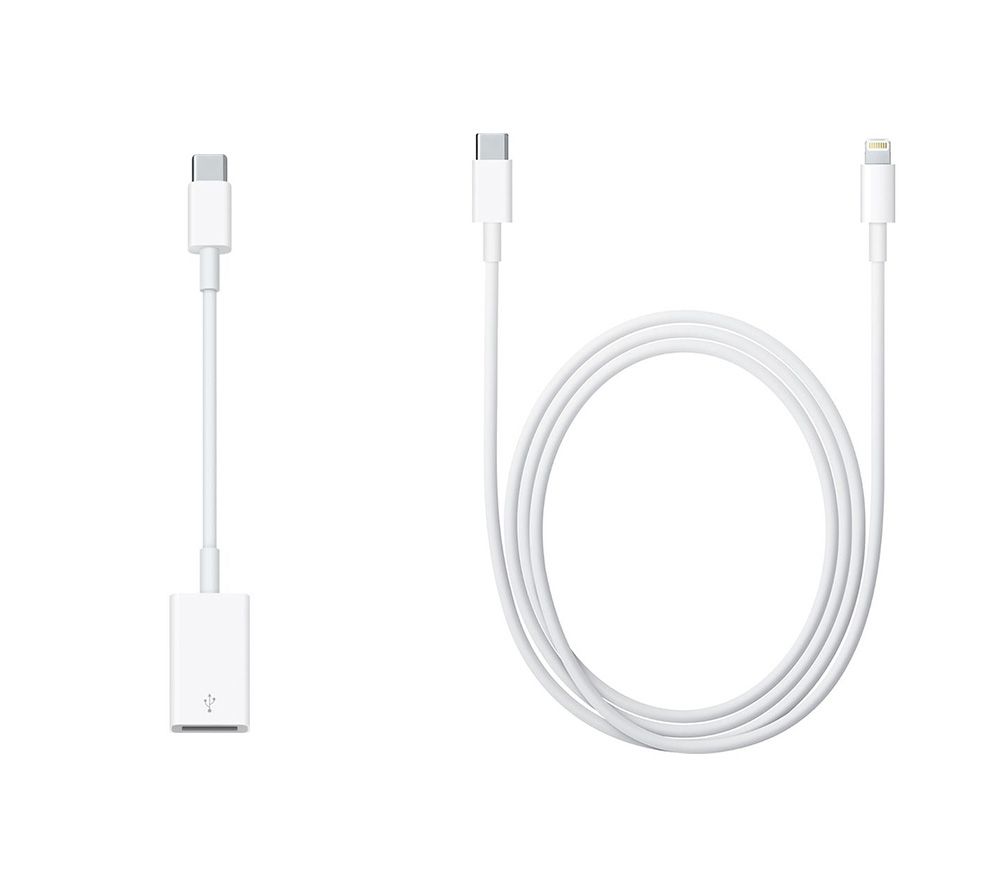 APPLE Lightning to USB Type-C Cable & Adapter Bundle