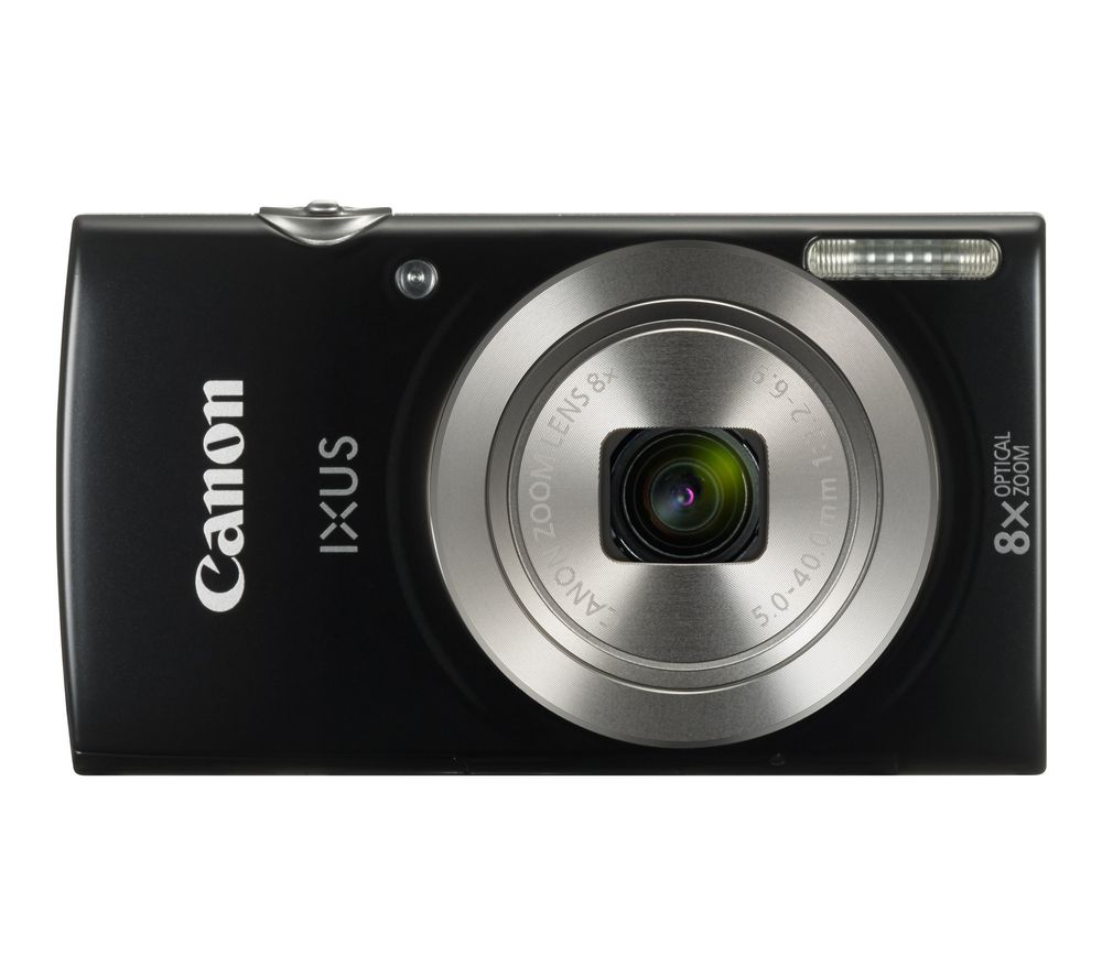 IXUS 185 Compact Camera - Black, Black