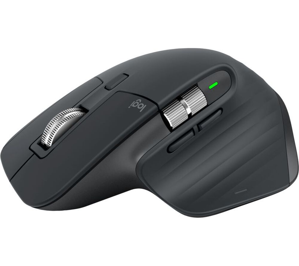 LOGITECH MX Master 3 Wireless Darkfield Mouse, Black