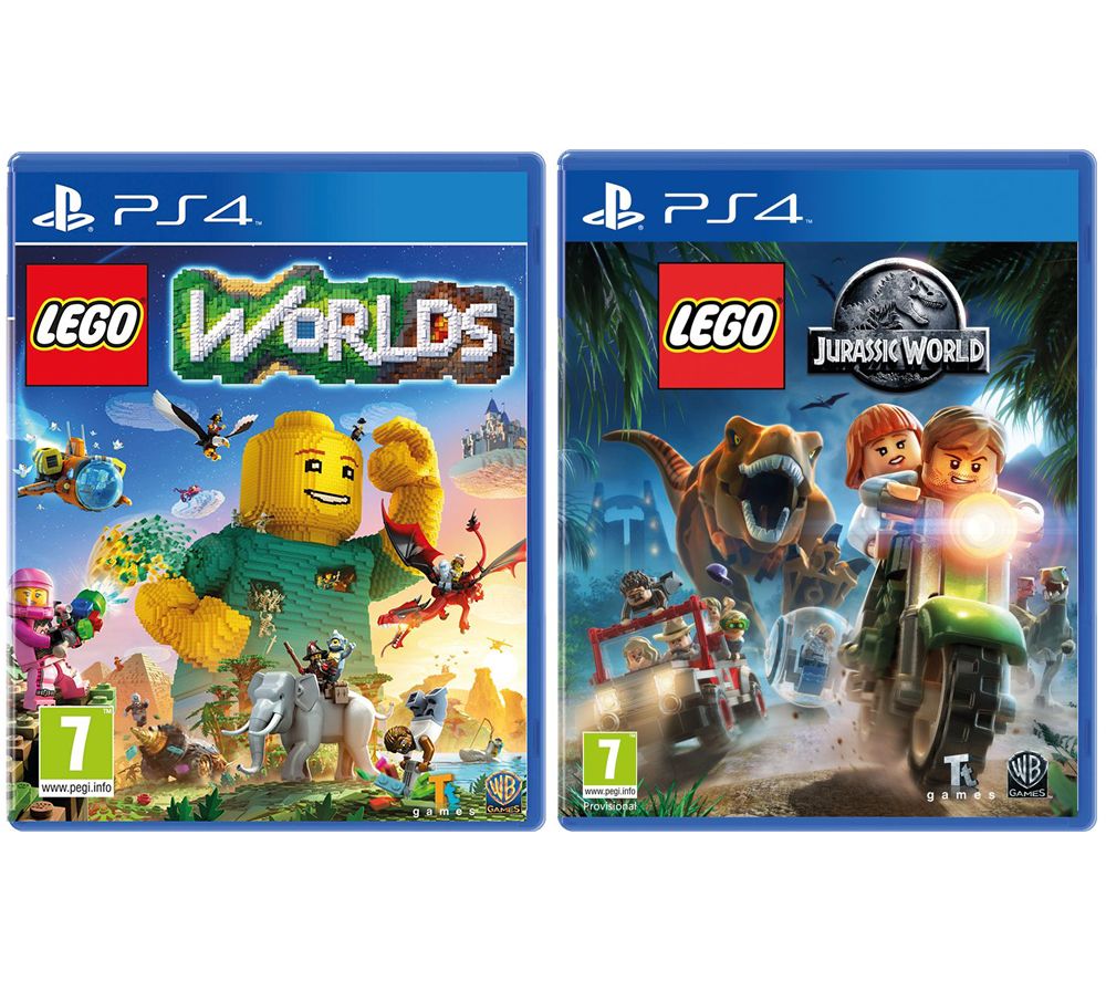 PLAYSTATION LEGO Worlds & Jurassic World Bundle