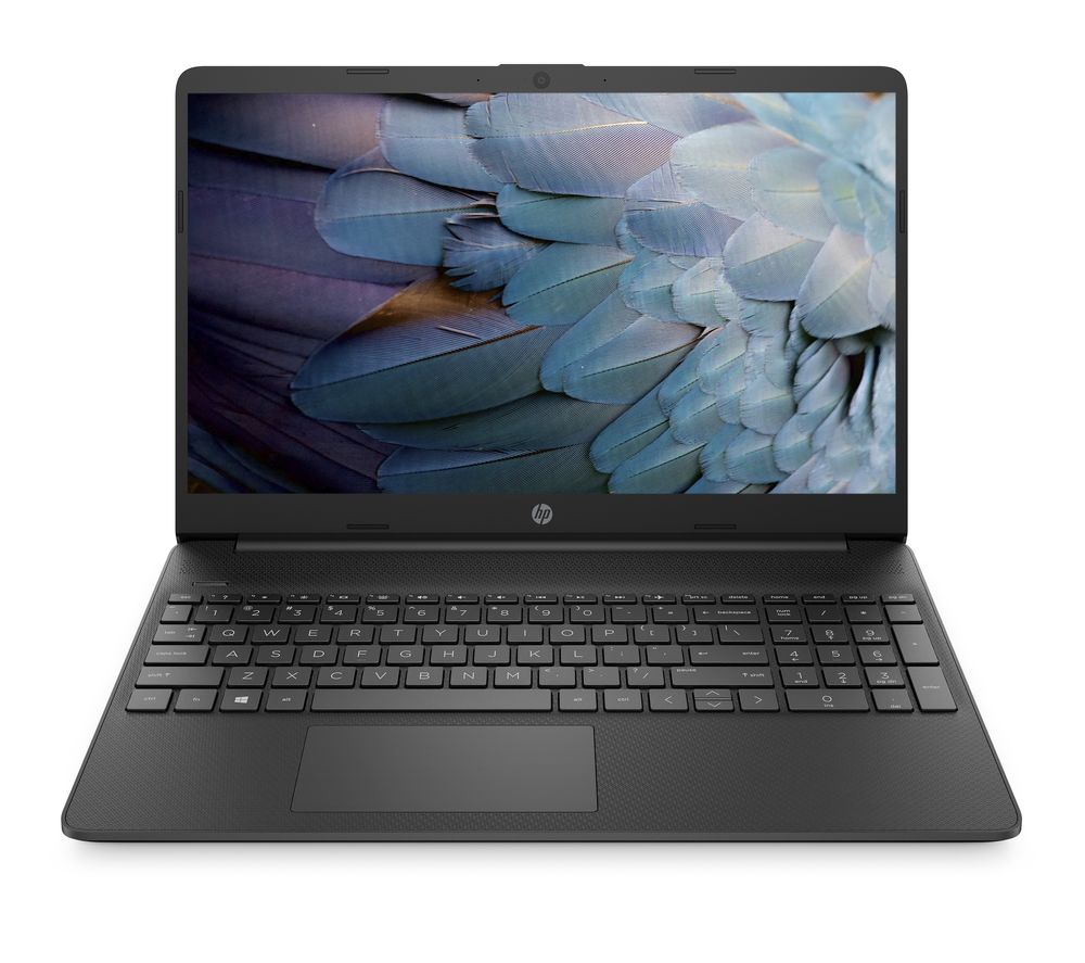 HP 15s-eq1520sa 15.6" Laptop - AMD Athlon, 128 GB SSD, Black, Black