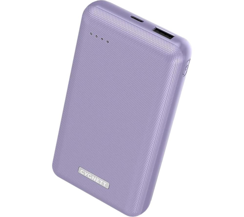 CYGNETT ChargeUp Reserve Portable Power Bank - Purple, Purple