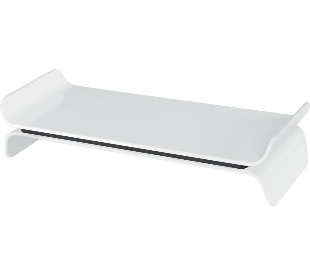 LEITZ Ergo WOW Monitor Stand - Black & White