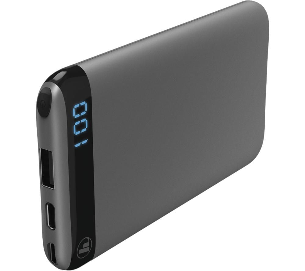 HAMA LED6S Portable Power Bank - Anthracite, Anthracite
