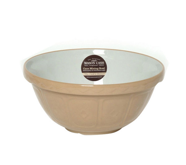 MASON CASH 24 cm Mixing Bowl - Cane, White