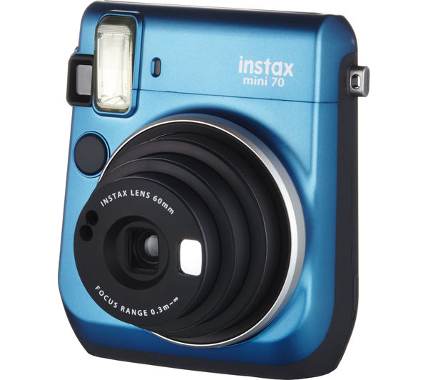 INSTAX Mini 70 Instant Camera - Blue, Blue