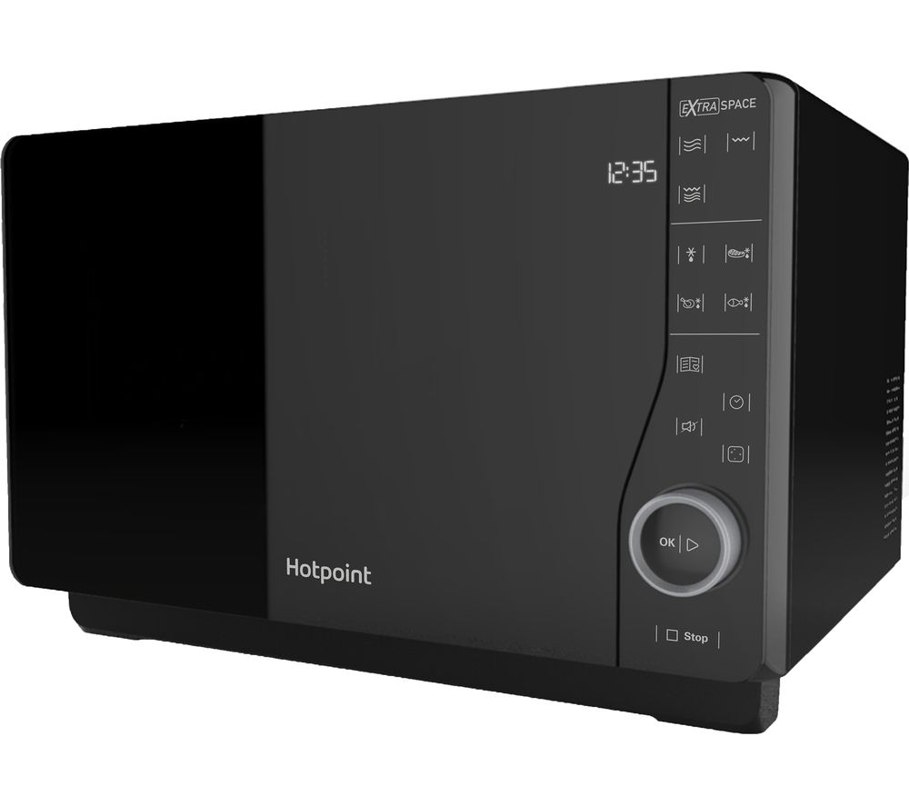 HOTPOINT Ultimate Collection MWH 2621 Solo Microwave - Black, Black