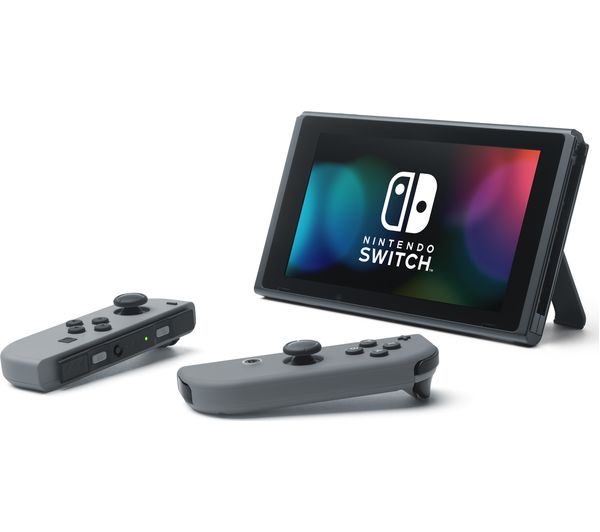 NINTENDO Switch - Grey, Silver/Grey