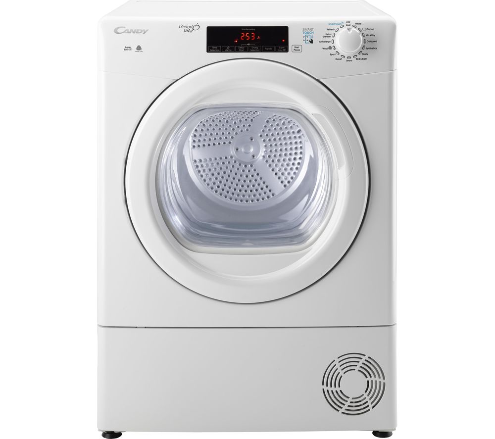 GSV C10TG NFC 10 kg Condenser Tumble Dryer - White, White