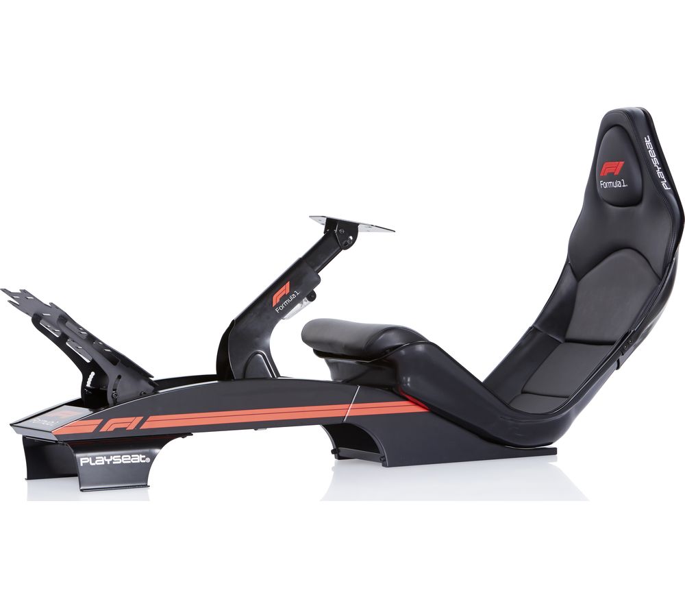 PLAYSEAT Black F1 Gaming Chair - Black, Black