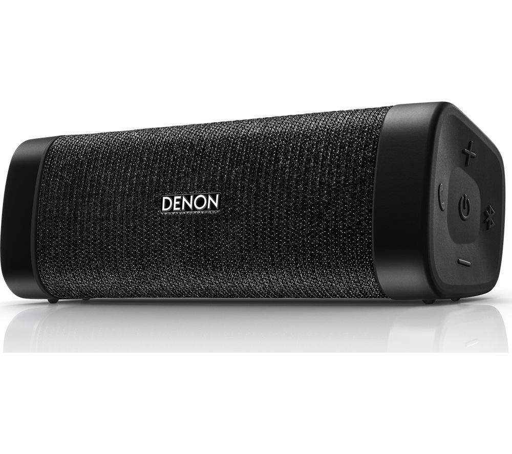 DENON Envaya Pocket DSB-50BT Portable Bluetooth Speaker - Black, Black