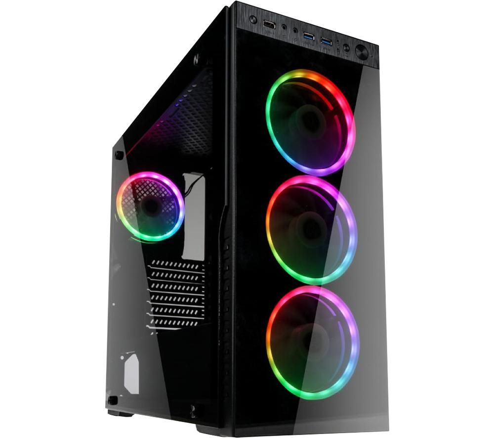 KOLINK Horizon Mid-Tower PC Case, Black