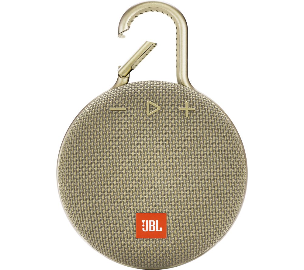 JBL Clip 3 JBLCLIP3SAND Portable Bluetooth Speaker - Sand, Sand