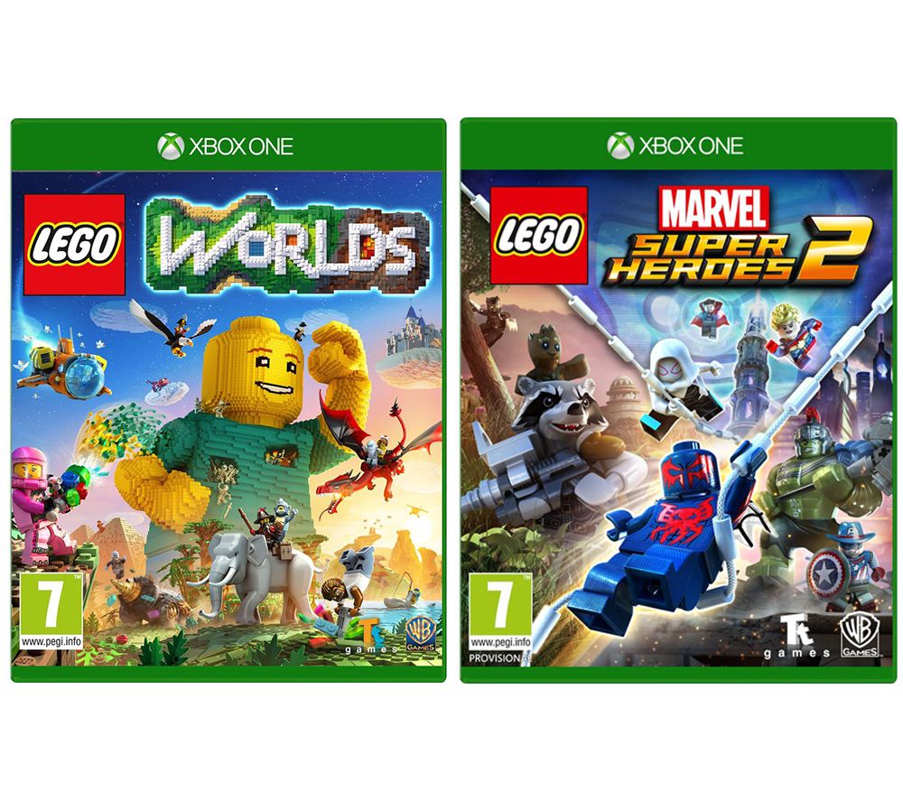 XBOX LEGO Worlds & Marvel Super Heroes 2 Bundle