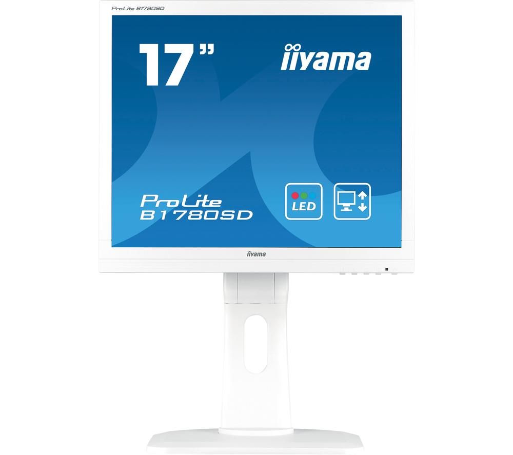 IIYAMA ProLite B1780SD-W1 17" LCD Monitor - White, White