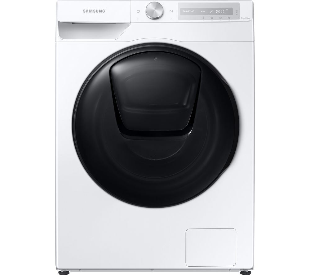 SAMSUNG AddWash WD90T654DBH/S1 WiFi-enabled 9 kg Washer Dryer  White, White