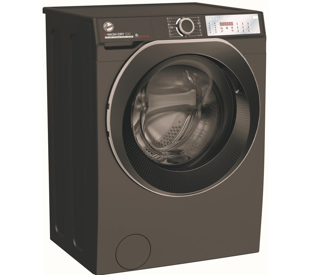 HOOVER H-Wash 500 HDDB 4106AMBCR WiFi-enabled 10 kg Washer Dryer - Graphite, Graphite