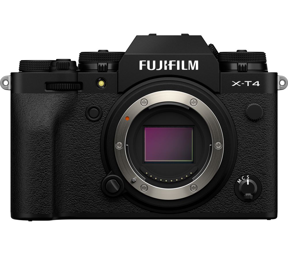 FUJIFILM X-T4 Mirrorless Camera - Black, Body Only, Black