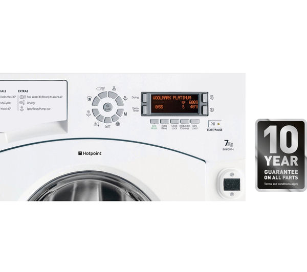 HOTPOINT BHWDD74UK Integrated Washer Dryer