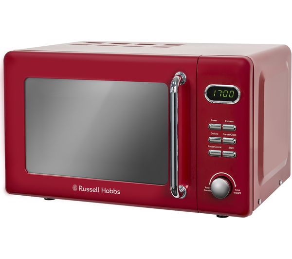 RUSSELL HOBBS RHRETMD706R Solo Microwave - Red, Red