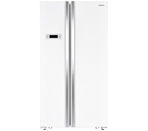 KENWOOD American-Style Fridge Freezer White KSBSW17, White