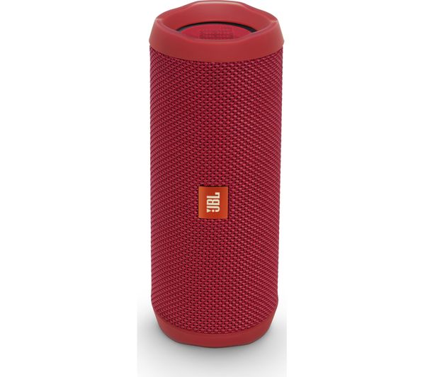 JBL Flip 4 Portable Bluetooth Wireless Speaker - Red, Red
