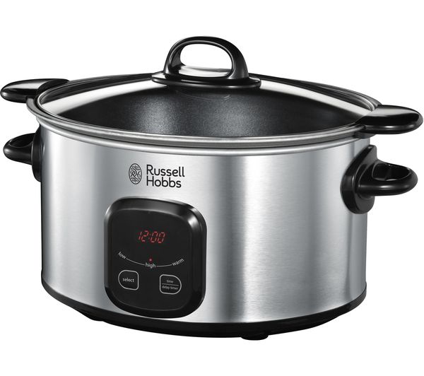 RUSSELL HOBBS 22750 Slow Cooker - Stainless Steel, Stainless Steel