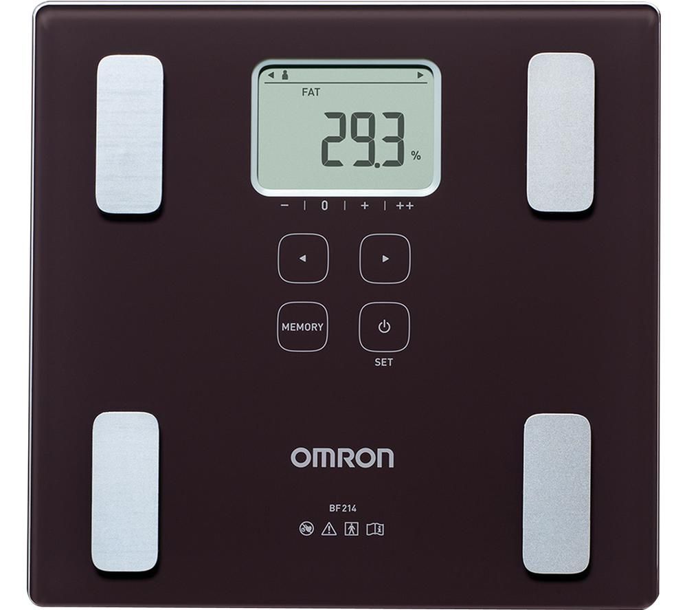 OMRON BF214 Electronic Scales - Brown, Brown