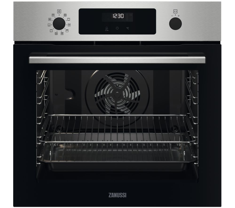 ZANUSSI SelfClean ZOPNX6X2 Electric Oven - Stainless Steel, Stainless Steel