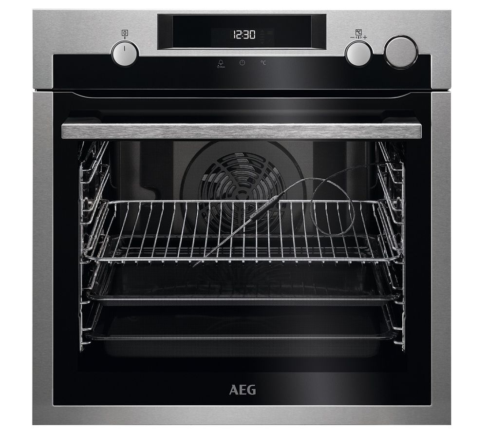 AEG SteamCrisp BSE577221M Electric Steam Oven - Stainless Steel, Stainless Steel