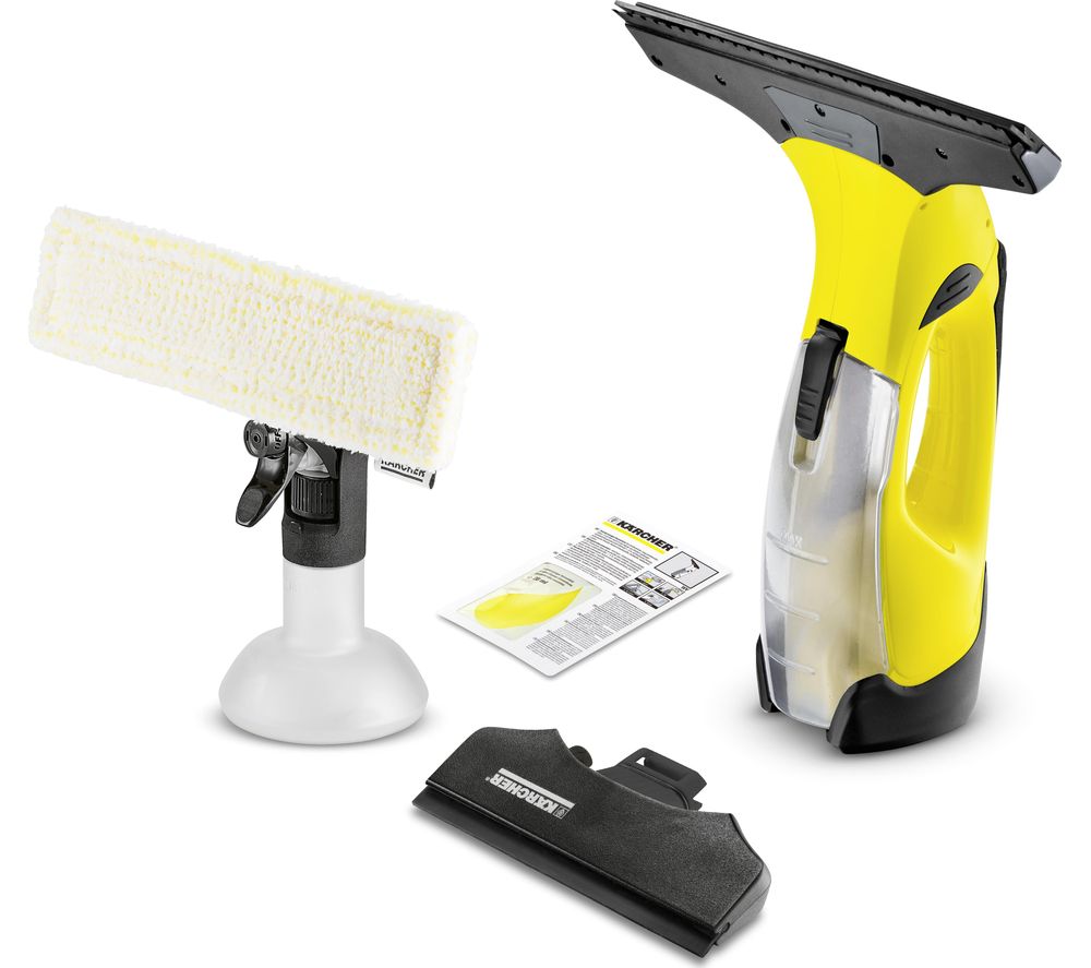 KARCHER WV 5 Plus Window Vacuum Cleaner - Yellow & Black, Yellow