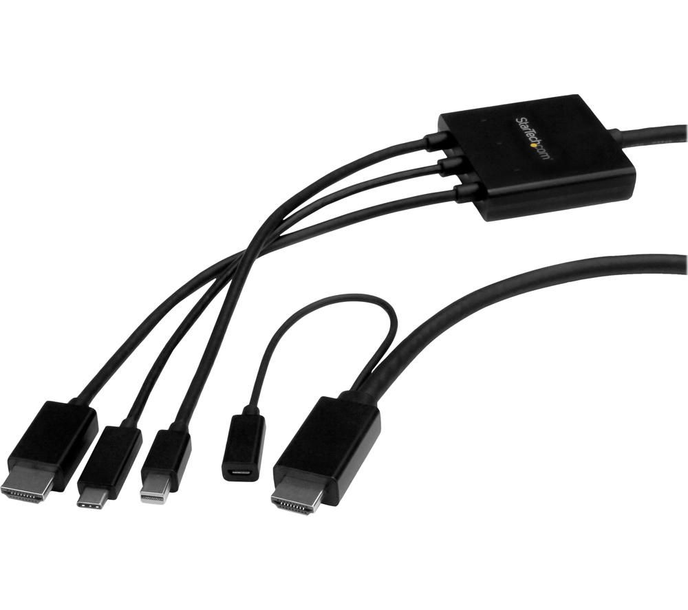 STARTECH CMDPHD2HD USB Type-C, HDMI & Mini DisplayPort to HDMI Adapter - 2 m