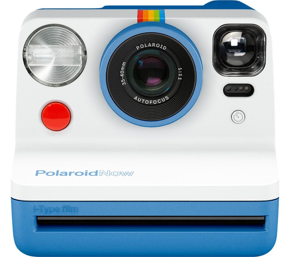POLAROID Now Instant Camera - Blue, Blue