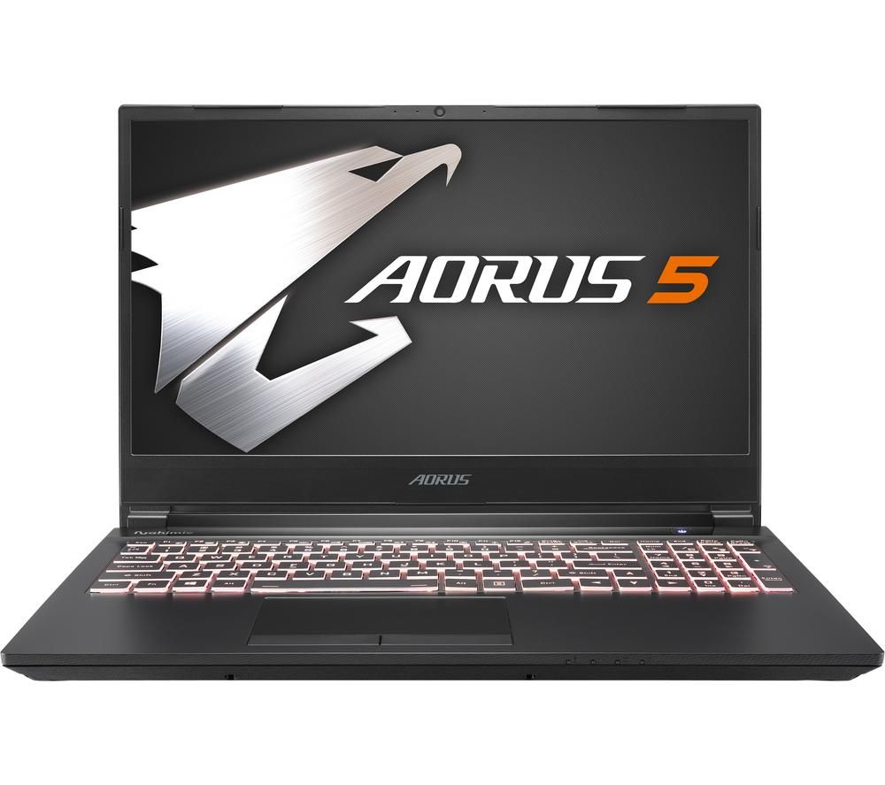GIGABYTE AORUS 5 15.6" Gaming Laptop - Intelu0026regCore i7, GTX 1660 Ti, 1 TB HDD & 512 GB SSD
